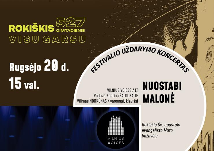 Gospel muzikos koncertas AMAZING GRACE | NUOSTABI MALONĖ