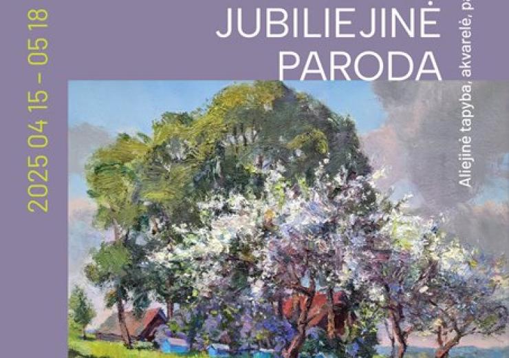 ALVYDO STAUSKO kūrybos darbų jubiliejinės parodos atidarymas