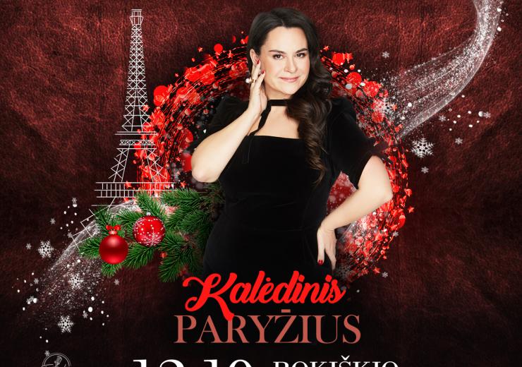 Evelinos Sašenko koncertas KALĖDINIS PARYŽIUS