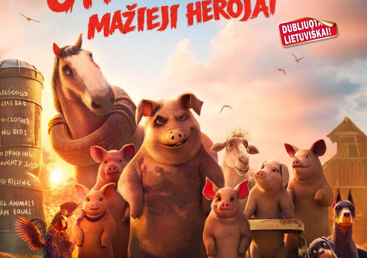 Kino filmas GYVULIŲ ŪKIS: MAŽIEJI HEROJAI