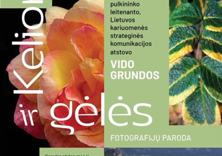 Fotografijų paroda KELIONĖS IR GĖLĖS