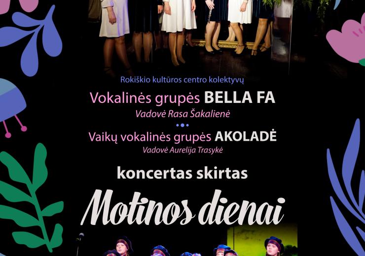 Koncertas skirtas MOTINOS DIENAI