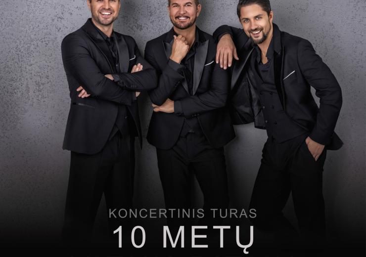 Grupės DŽENTELMENAI koncertas 10 METŲ VIENU RITMU