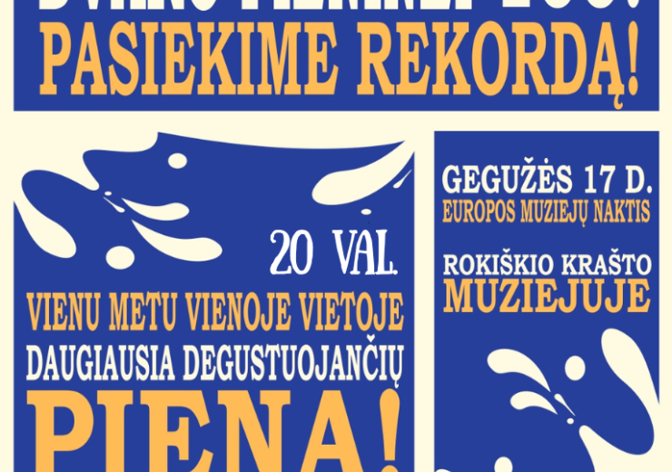 Pieno degustavimo rekordas