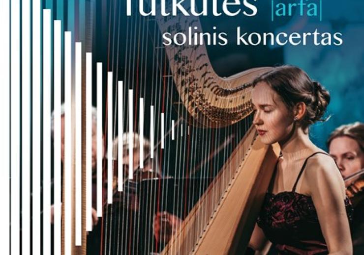 Giedros Julijos Tutkutės (arfa) solinis koncertas